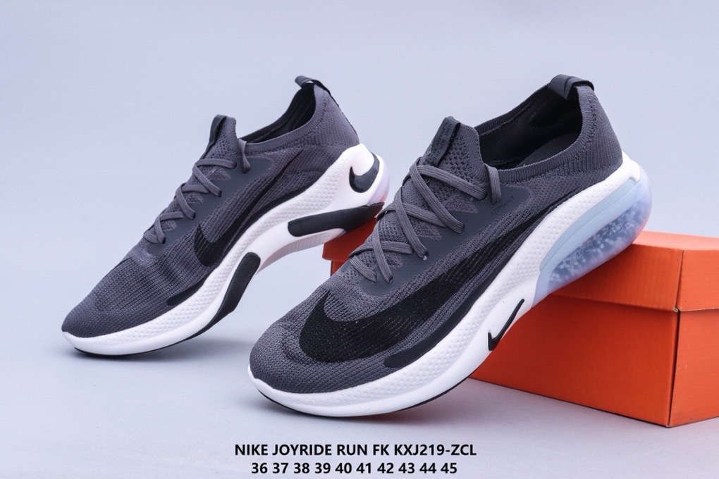 Nike Joyride Run FK Grey Black White Shoes - Click Image to Close